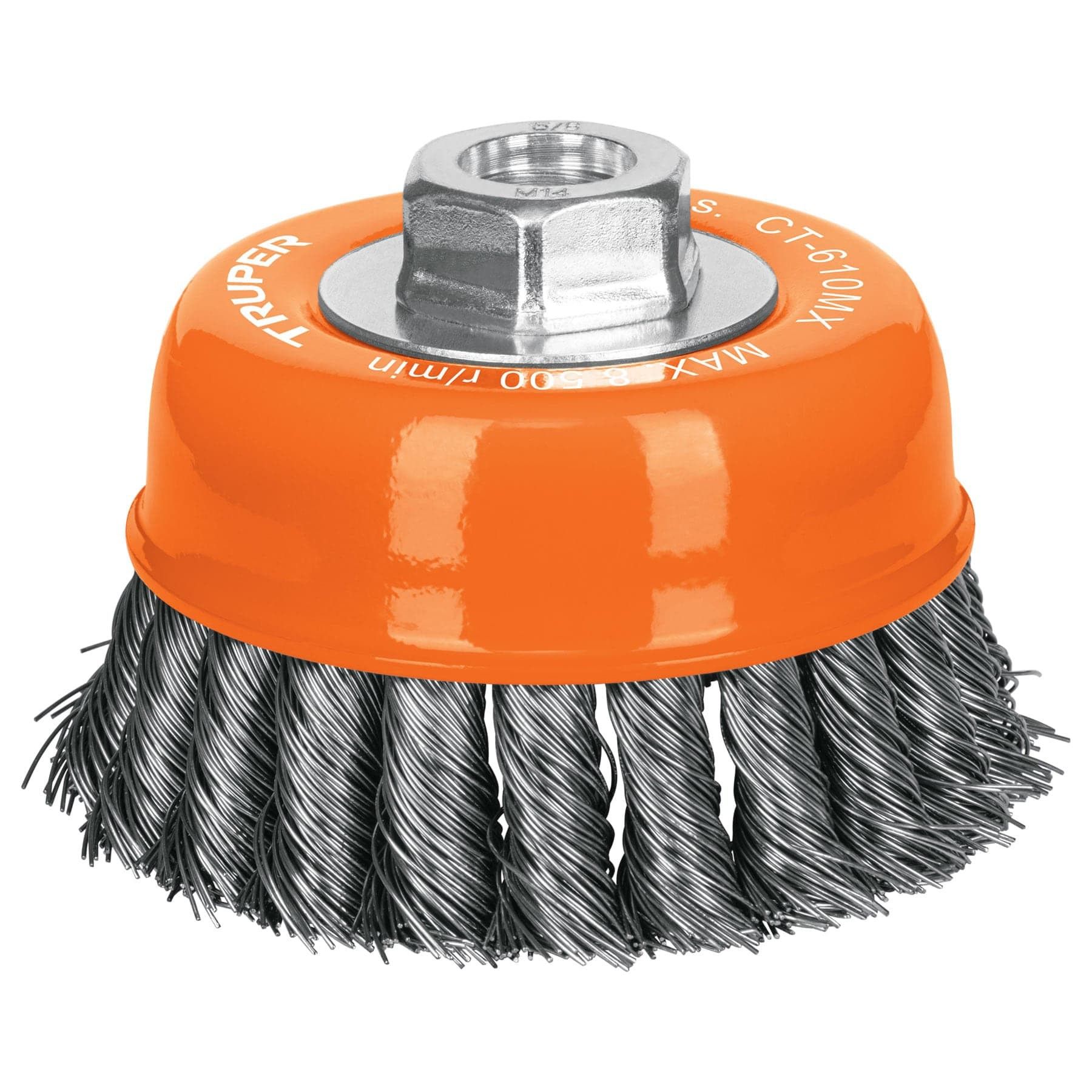 carda-copa-4-alambre-trenzado-grueso-eje-m14-truper-61b